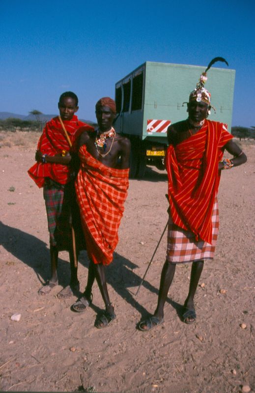 1-20 Samburu warriors - Samburu national reserve